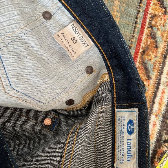 Tanuki - NSXT 16oz Natural Indigo Stretch Denim Tapered - Picture 4 of 6